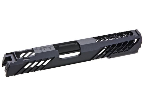 Dr. Black Tokyo Marui HI-CAPA 5.1 GBB GBBスライド（タイプ777、アルミ製、ブラック）-AIRSOFT GOGO エアガン・サバゲー用品通販