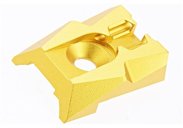 Dr. Black Tokyo Marui HI-CAPA4.3 ファイバーオプティックリアサイト（アルミ、金(きん)）-AIRSOFT GOGO エアガン・サバゲー用品通販