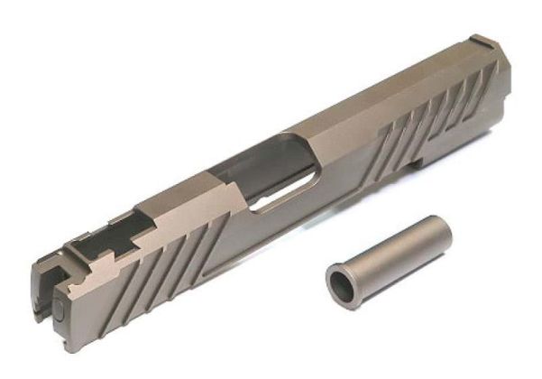 Dr. Black Tokyo Marui HI-CAPA5.1 GBB GBBスライド (タイプ300、アルミ、タン)-AIRSOFT GOGO エアガン・サバゲー用品通販