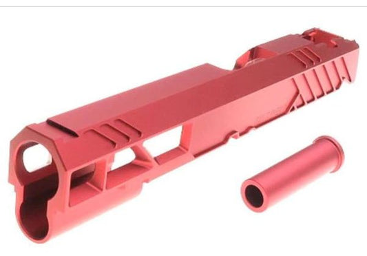 Dr. Black Tokyo Marui HI-CAPA5.1 GBB GBBスライド (タイプ507、アルミ、赤)-AIRSOFT GOGO エアガン・サバゲー用品通販