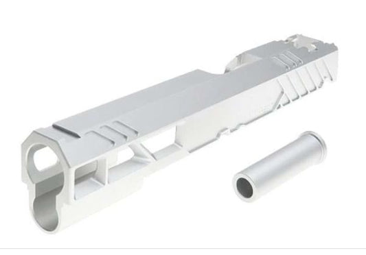 Dr. Black Tokyo Marui HI-CAPA5.1 GBB GBBスライド (タイプ507、アルミ、銀(ぎん))-AIRSOFT GOGO エアガン・サバゲー用品通販