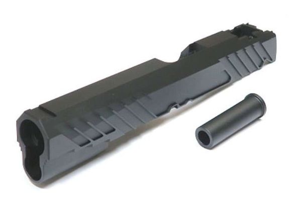 Dr. Black Tokyo Marui HI-CAPA5.1 GBB GBBスライド（タイプ300、アルミ製、ブラック）-AIRSOFT GOGO エアガン・サバゲー用品通販