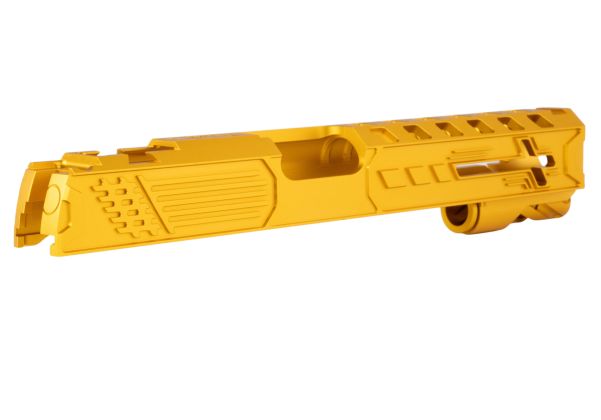 Dr. Black Tokyo Marui HI-CAPA5.1 GBB 'ロイヤル' GBBスライド (アルミ、金(きん))-AIRSOFT GOGO エアガン・サバゲー用品通販