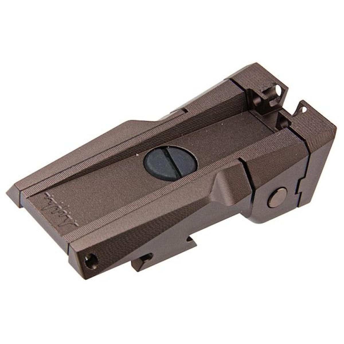 DR.BLACK 東京マルイ ハイキャパ 5.1 GBB オプティック リアサイト (アルミニウム、タン)-AIRSOFT GOGO エアガン・サバゲー用品通販