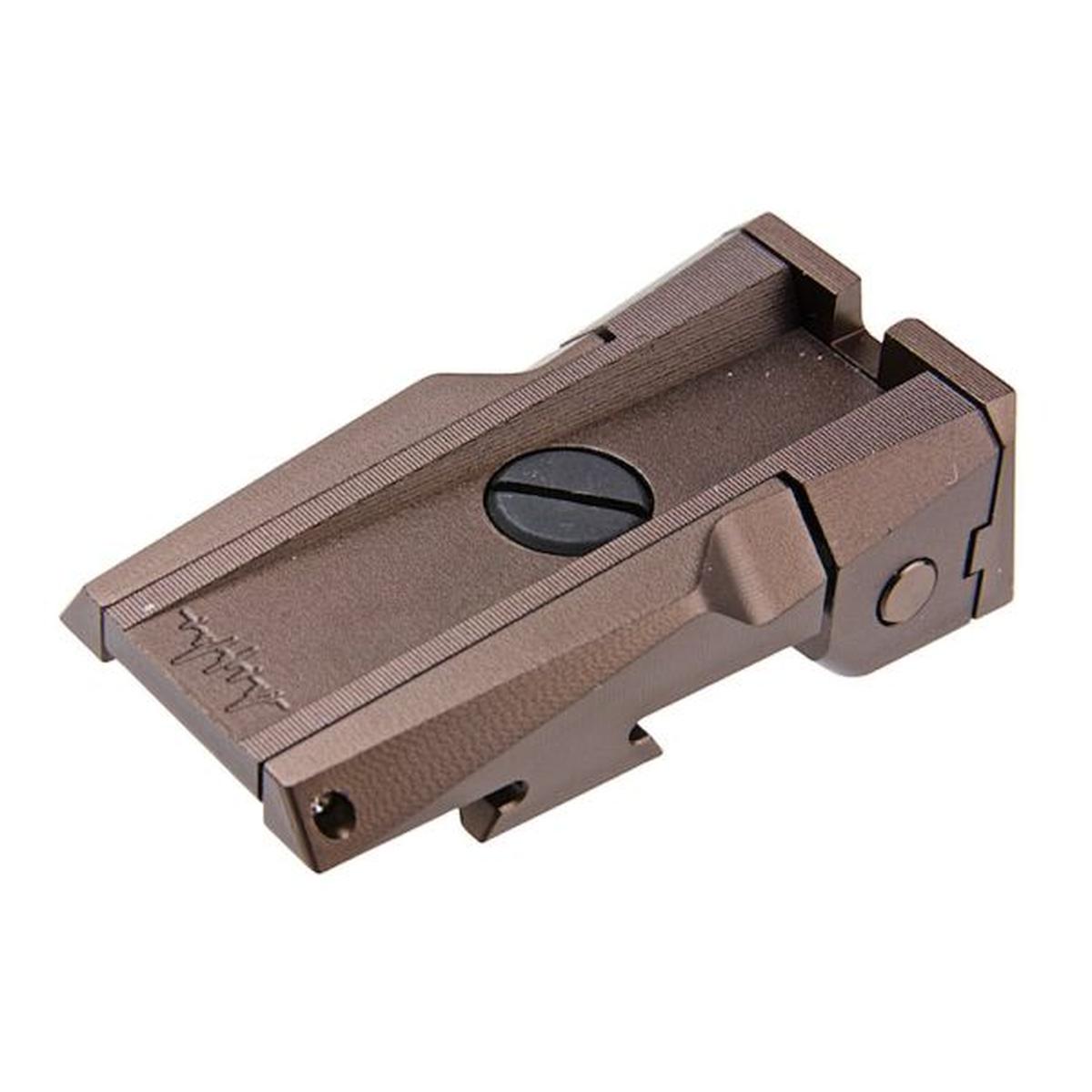 DR.BLACK 東京マルイ ハイキャパ 5.1 GBB リアサイト (アルミニウム、タン)-AIRSOFT GOGO エアガン・サバゲー用品通販