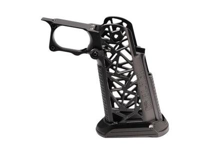 Dr.Black Tokyo Marui ハイキャパ GBB アルミグリップ (タイプA ブラック)-AIRSOFT GOGO エアガン・サバゲー用品通販