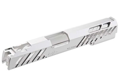 Dr.Black Tokyo Marui HI-CAPA 5.1 GBB GBBスライド (タイプ 505、アルミニウム / アルミ、銀(ぎん)) - 新バージョン-AIRSOFT GOGO エアガン・サバゲー用品通販