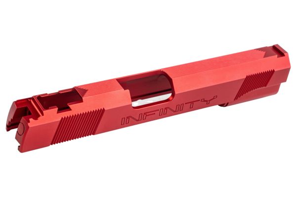 Dr.Black Tokyo Marui HI-CAPA5.1 GBB GBBスライド (INFタイプ、アルミ、赤)-AIRSOFT GOGO エアガン・サバゲー用品通販