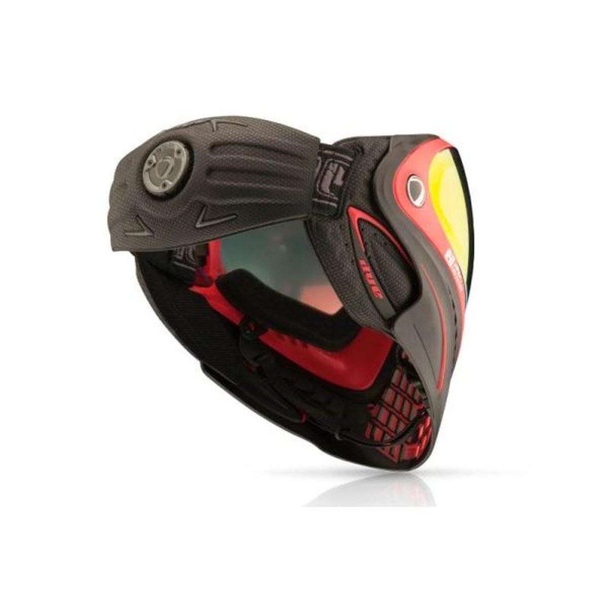 DYE PRECISION I4 PRO フルフェイス エアソフト マスク ゴーグル システム - ブラック / レッド-AIRSOFT GOGO エアガン・サバゲー用品通販