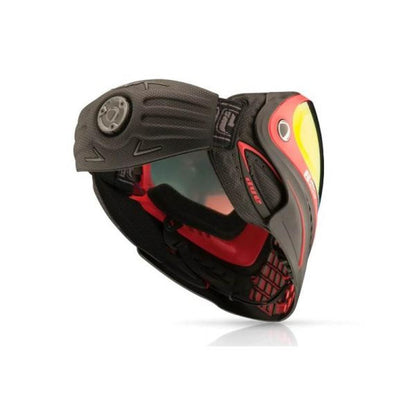 DYE PRECISION I4 PRO フルフェイス エアソフト マスク ゴーグル システム - ブラック / レッド-AIRSOFT GOGO エアガン・サバゲー用品通販