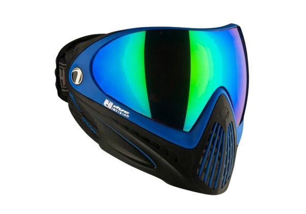 Dye Precision i4 Pro フルフェイス エアソフトマスク ゴーグルシステム - ブラック / ブルー-AIRSOFT GOGO エアガン・サバゲー用品通販