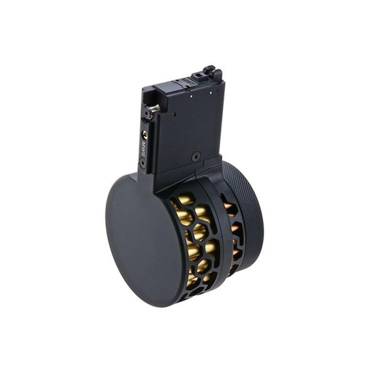 DYTAC 東京マルイ MWS M4 GBB XMAG グリーン ガス ドラム マガジン (100 発エアソフト マガジン)-AIRSOFT GOGO エアガン・サバゲー用品通販