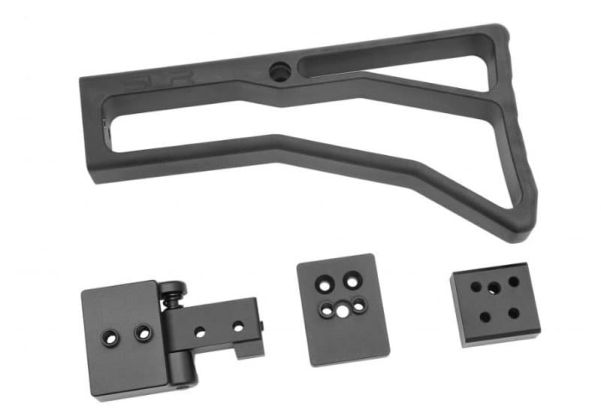 Dytac GHK AK GBBR エアソフト AK ビレットストック 折りたたみ式＆固定式ストックアダプターー付き - SLR Rifleworks ライセンス商品-AIRSOFT GOGO エアガン・サバゲー用品通販
