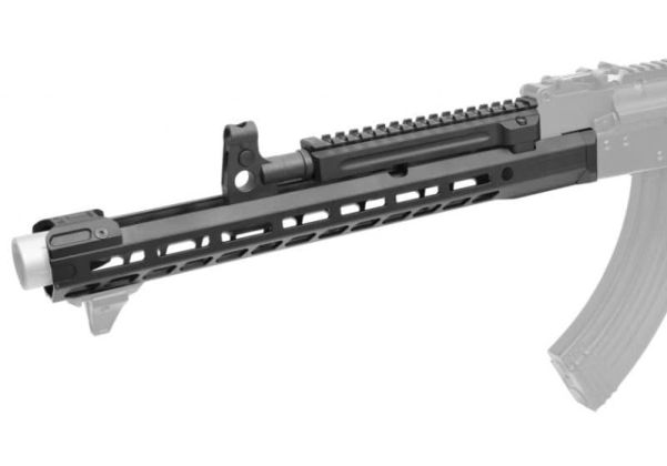 Dytac GHK AK GBBR ION Lite Mlok 拡張ハンドガード フルキット (14.7インチ) - SLR Rifleworks ライセンス商品-AIRSOFT GOGO エアガン・サバゲー用品通販