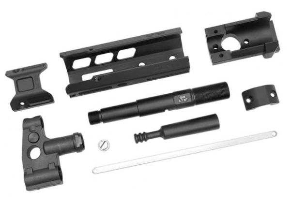 Dytac GHK AK GBBR ION Lite Mlok 拡張ハンドガード フルキット (4.7インチ) - SLR Rifleworks ライセンス商品-AIRSOFT GOGO エアガン・サバゲー用品通販