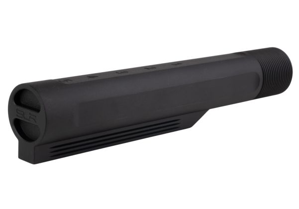 Dytac SLR M4 GBB バッファーーチューブ アッセンブリー（キャッスルナット＆エンドプレート付き）- ブラック（SLR Rifleworks ライセンス製品）-AIRSOFT GOGO エアガン・サバゲー用品通販