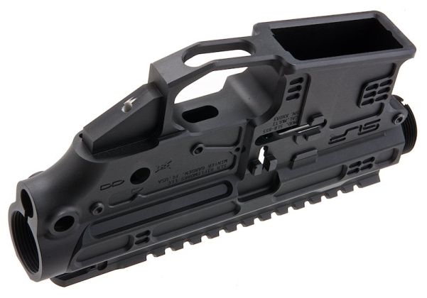 Dytac製 CNCアルミニウム / アルミ製 B15レシーバー（Tokyo Marui MWS M4 GBBR用） - ブラック（SLR Rifleworks社ライセンス商品）-AIRSOFT GOGO エアガン・サバゲー用品通販