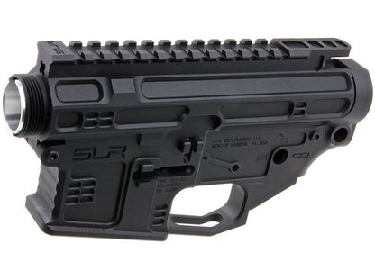Dytac製 CNCアルミニウム / アルミ製 B15レシーバー（Tokyo Marui MWS M4 GBBR用） - ブラック（SLR Rifleworks社ライセンス商品）-AIRSOFT GOGO エアガン・サバゲー用品通販