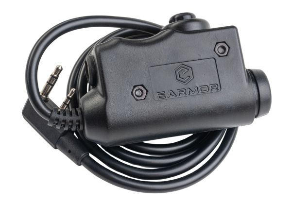 Earmor M51 プッシュトゥトーク（TP-120）（ケンウッドプラグ）-AIRSOFT GOGO エアガン・サバゲー用品通販