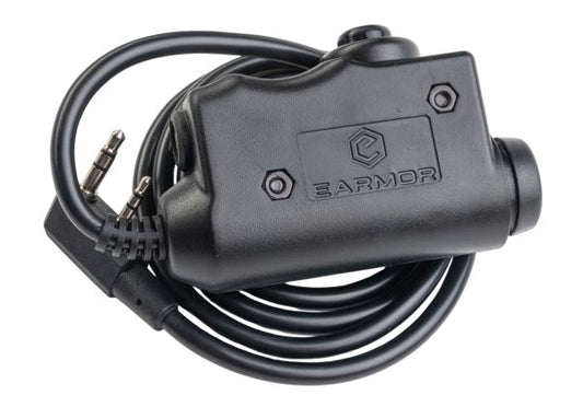 Earmor M51 プッシュトゥトーク（TP-120）（ケンウッドプラグ）-AIRSOFT GOGO エアガン・サバゲー用品通販