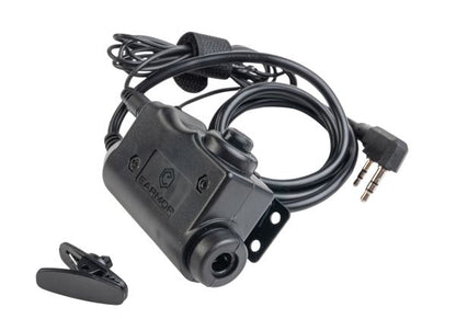 Earmor M52 プッシュトゥトーク（サムボタン付き）（TP-120）（ケンウッドプラグ）-AIRSOFT GOGO エアガン・サバゲー用品通販