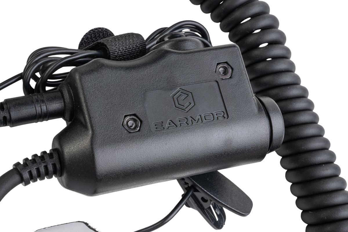 Earmor M52 プッシュトゥトーク（サムボタン付き）（TP-120）（PD780プラグ）-AIRSOFT GOGO エアガン・サバゲー用品通販