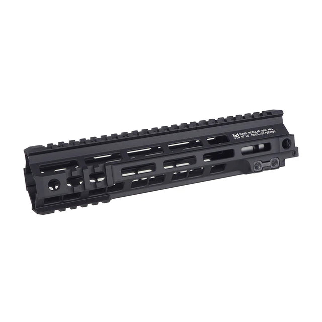 E&C 10インチ SMR MK4 M-Lok ハンドガード M4 AEG / GBB用 (MP1000)-ブラック-AIRSOFT GOGO エアガン・サバゲー用品通販