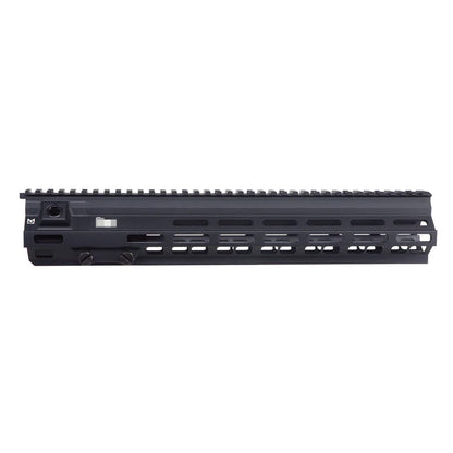 E&C 14.5 インチ M-Lok ハンドガード M110A1 AEG エアソフトガン用 (EC-MP527) - ブラック-AIRSOFT GOGO エアガン・サバゲー用品通販
