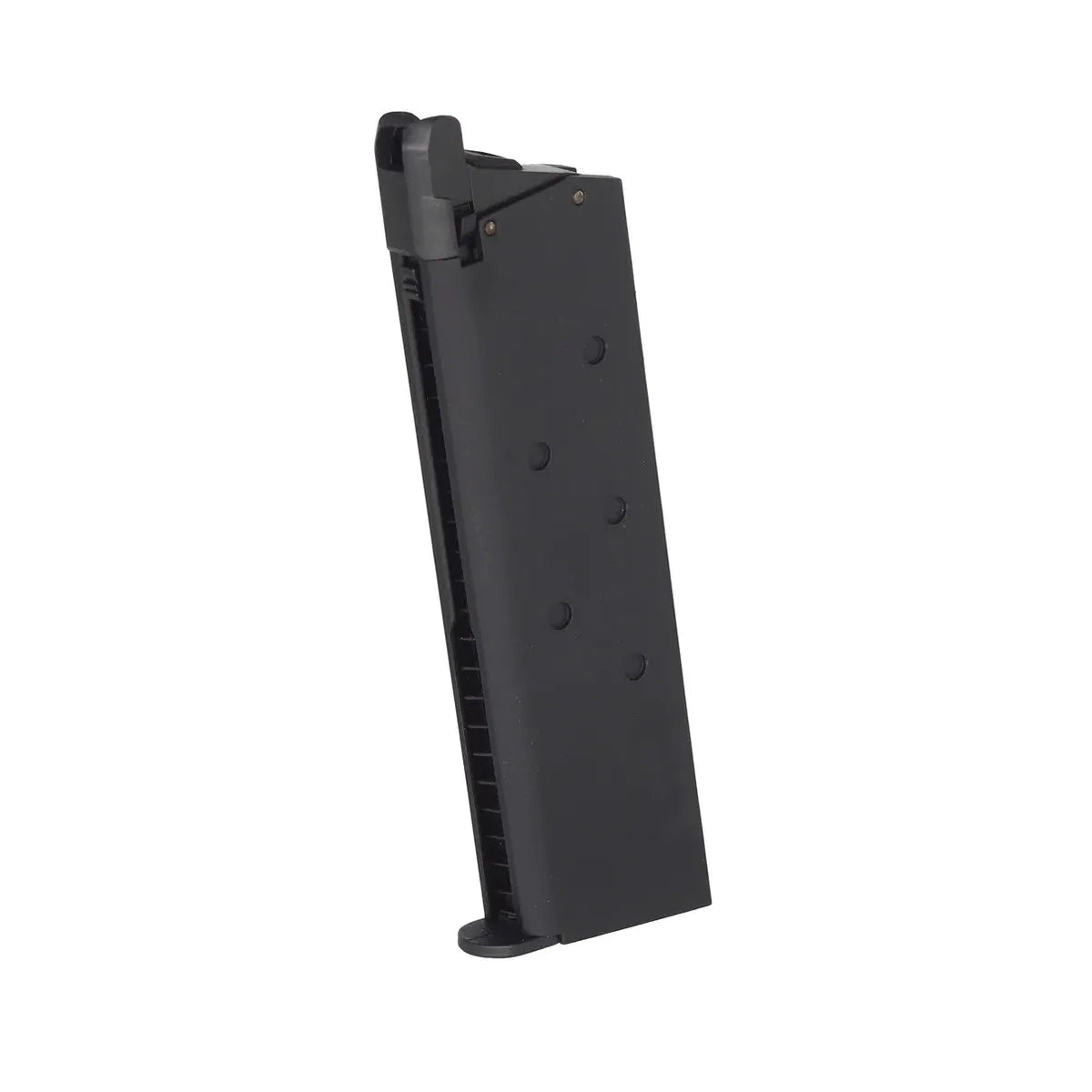 E&C 22 ラウンド ガス マガジン M1911 GBB ピストル用 (EC-MA019-BK) - ブラック-AIRSOFT GOGO エアガン・サバゲー用品通販