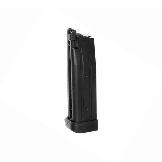E&C 28 ラウンド マガジン ハイキャパ GBB ピストル用 (EC-MA018BK) - ブラック-AIRSOFT GOGO エアガン・サバゲー用品通販