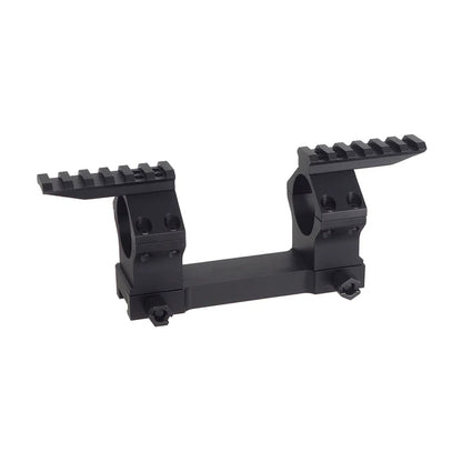 E&C 30mm スコープマウント（G28 / MR308用 T1サンシェードマウント付き）（EC-MP424）- ブラック-AIRSOFT GOGO エアガン・サバゲー用品通販