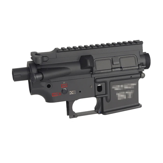 E&C 416 メタルレシーバー レーザーマーキング 416 AEG用 (EC-MP400B)-ブラック-AIRSOFT GOGO エアガン・サバゲー用品通販