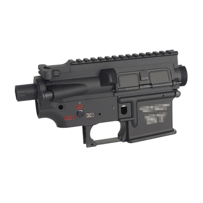 E&C 416 メタルレシーバー レーザーマーキング 416 AEG用 (EC-MP400B)-ブラック-AIRSOFT GOGO エアガン・サバゲー用品通販