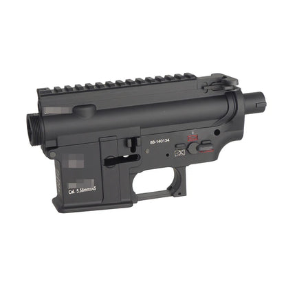 E&C 416 メタルレシーバー レーザーマーキング 416 AEG用 (EC-MP400B)-ブラック-AIRSOFT GOGO エアガン・サバゲー用品通販