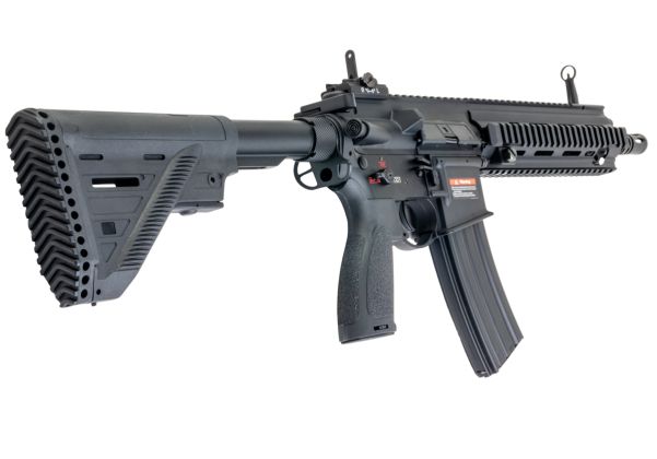 E&C 416A5 エアソフト AEG ライフル (EC111 QC 2.0 ギアボックス) - ブラック-AIRSOFT GOGO エアガン・サバゲー用品通販