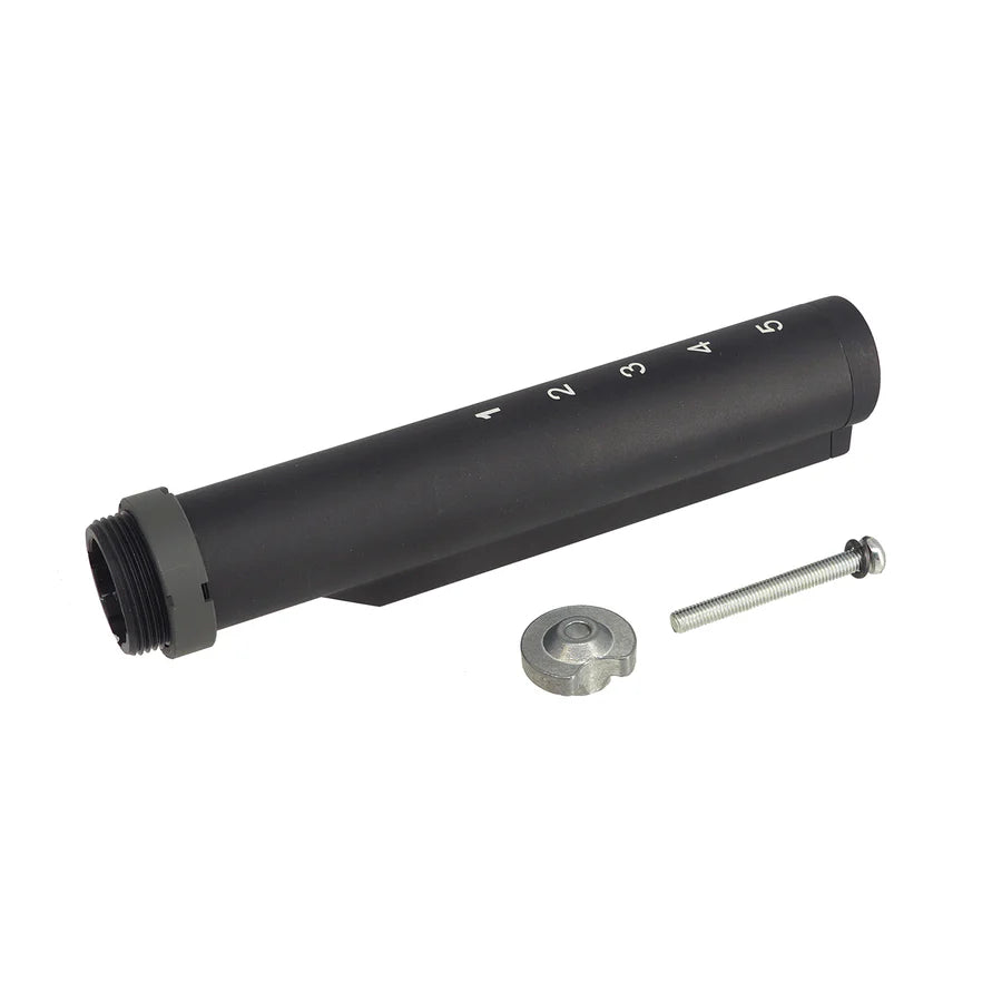E&C 6ポジションストックエクステンションチューブ AR/M4 AEG用 (EC-MP021) - ブラック-AIRSOFT GOGO エアガン・サバゲー用品通販