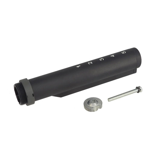 E&C 6ポジションストックエクステンションチューブ AR/M4 AEG用 (EC-MP021) - ブラック-AIRSOFT GOGO エアガン・サバゲー用品通販