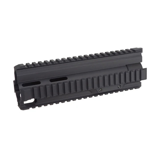 E&C 9インチ 417 ハンドガード HK417 DMR AEG エアソフトガン用 (EC-MP525-1) - ブラック-AIRSOFT GOGO エアガン・サバゲー用品通販