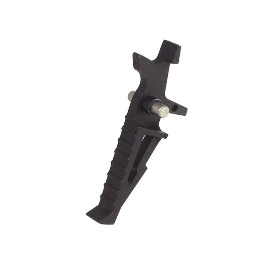 E&C アルミスピードトリガー AR / M4 AEG エアソフトガン用 (EC-MP2001) - ブラック-AIRSOFT GOGO エアガン・サバゲー用品通販
