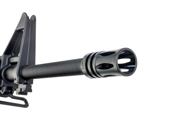 E&C COLT M16A1 エアソフト電動ライフル（EC320 QC 2.0(機械の)メカボックス搭載） - ブラック（Cybergun社ライセンス商品）-AIRSOFT GOGO エアガン・サバゲー用品通販