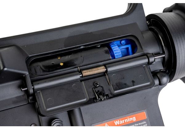 E&C COLT M16A2 エアソフト電動ライフル（EC321 QC 2.0(機械の)メカボックス搭載） - ブラック（Cybergun社ライセンス商品）-AIRSOFT GOGO エアガン・サバゲー用品通販