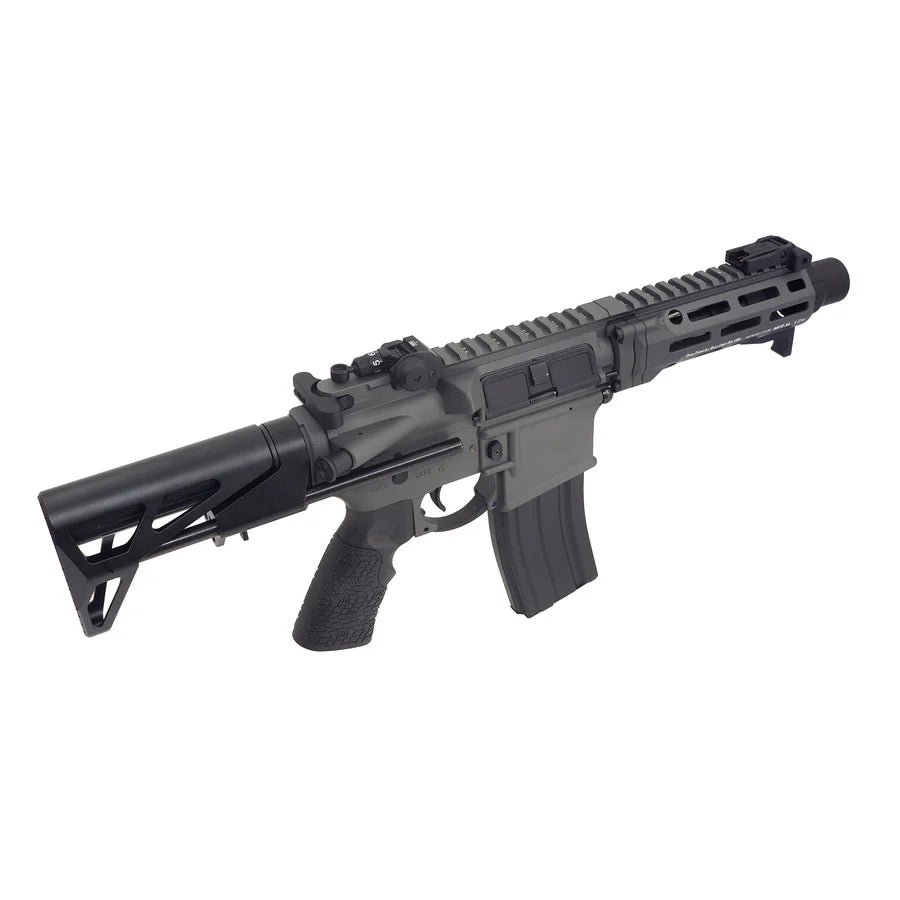 E&C Daniel Defense DDM4 PDW E-Bolt System AEG エアソフトガン (EC-645-1-EBS) - グレー-AIRSOFT GOGO エアガン・サバゲー用品通販