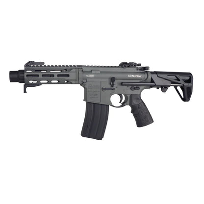E&C Daniel Defense DDM4 PDW E-Bolt System AEG エアソフトガン (EC-645-1-EBS) - グレー-AIRSOFT GOGO エアガン・サバゲー用品通販