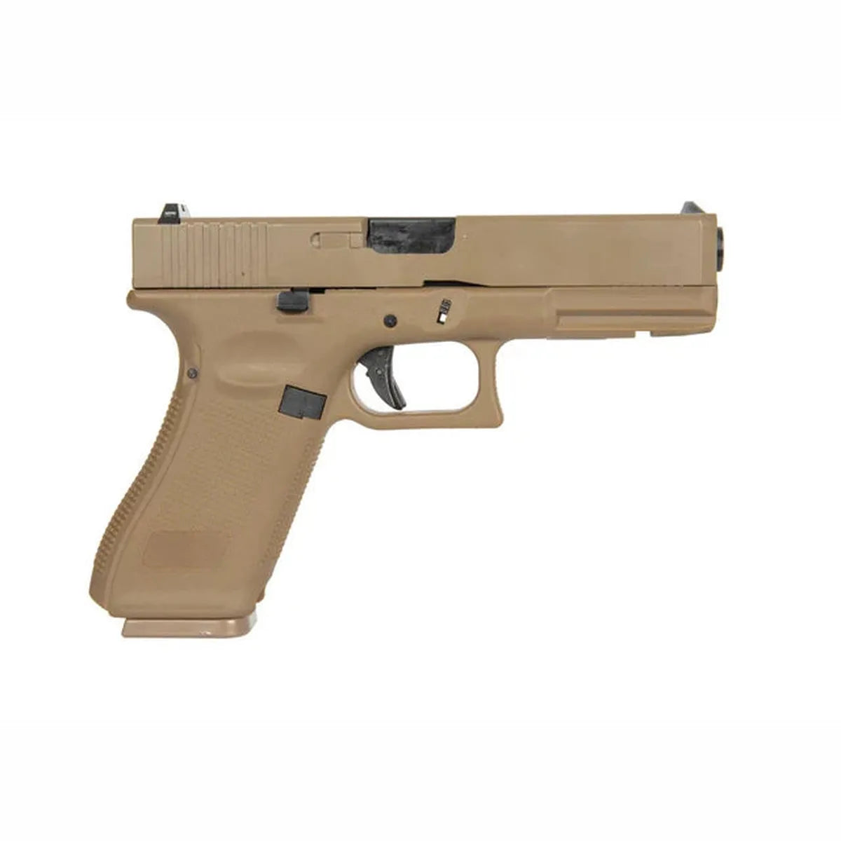 E&C G17 Gen.5 ガスブローバックピストル - ダークアース (EC-1102)-AIRSOFT GOGO エアガン・サバゲー用品通販