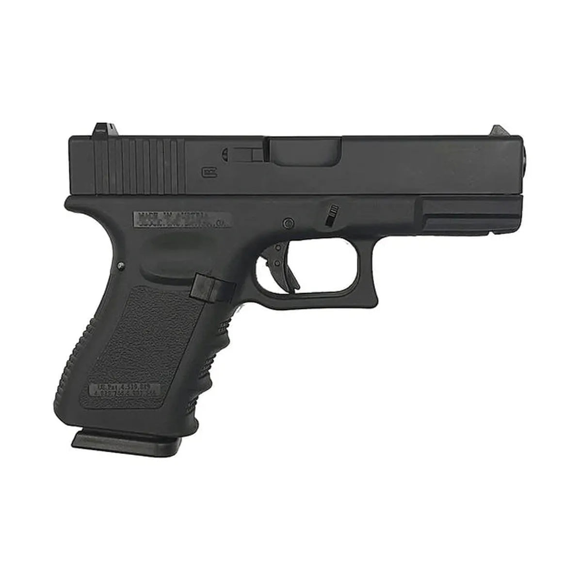 E&C G19 Gen.3 ガスブローバックピストル -黒 (EC-1301)-AIRSOFT GOGO エアガン・サバゲー用品通販