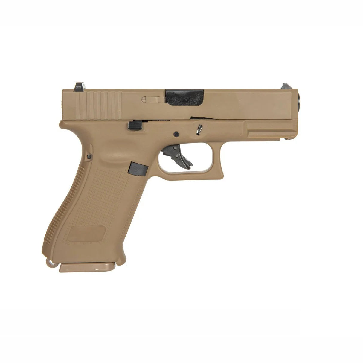E&C G19X ガスブローバック エアソフトピストル (EC-1302) - ダークアース-AIRSOFT GOGO エアガン・サバゲー用品通販