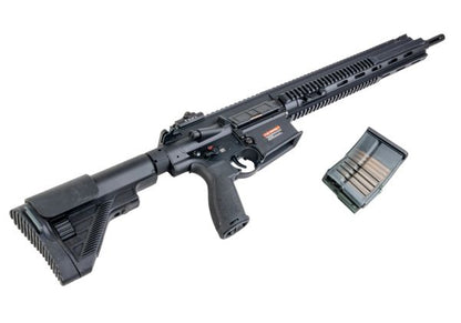 E&C G28 エアソフト電動ライフル（EC204 QC 2.0(機械の)メカボックス搭載） - ブラック-AIRSOFT GOGO エアガン・サバゲー用品通販