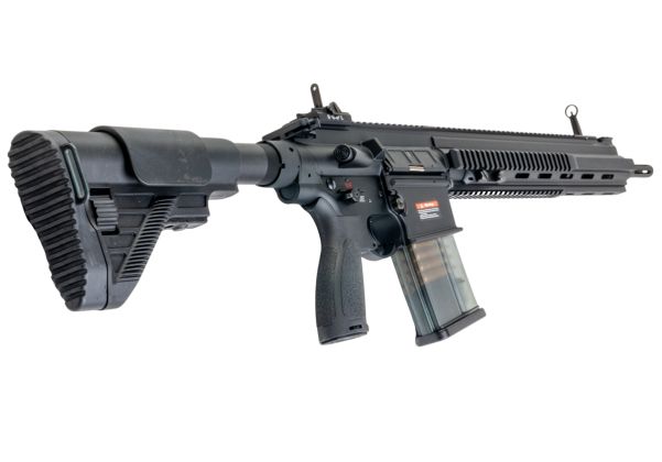 E&C G28 エアソフト電動ライフル（EC204 QC 2.0(機械の)メカボックス搭載） - ブラック-AIRSOFT GOGO エアガン・サバゲー用品通販