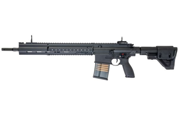 E&C G28 エアソフト電動ライフル（EC204 QC 2.0(機械の)メカボックス搭載） - ブラック-AIRSOFT GOGO エアガン・サバゲー用品通販