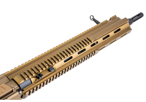 E&C G28 エアソフト電動ライフル（EC204 QC 2.0(機械の)メカボックス搭載） - タン-AIRSOFT GOGO エアガン・サバゲー用品通販